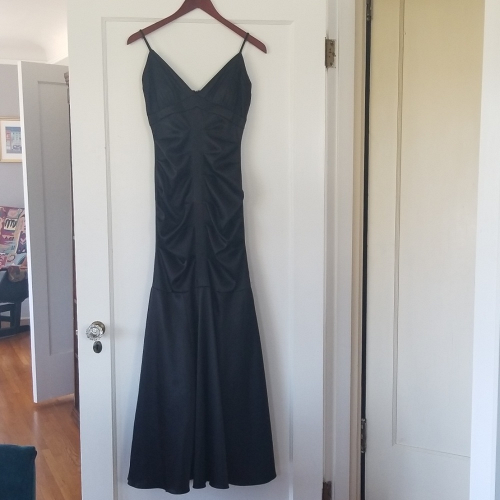 Cache Black Mermaid Gown